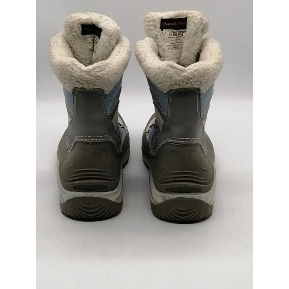 Guide Gear Boots Womens Snowridge Blue 7 Waterproof Winter Shoe Thinsulate